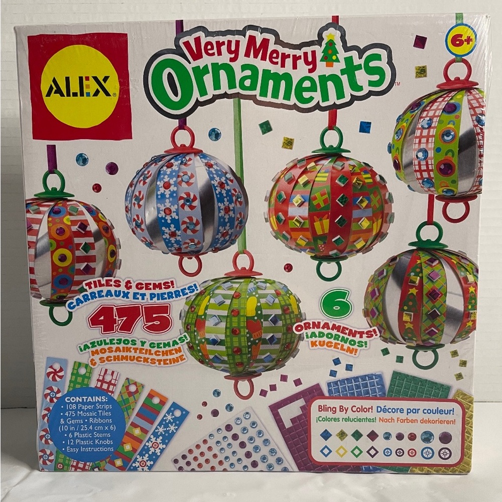 ALEX Toys~Very Merry Ornaments Craft